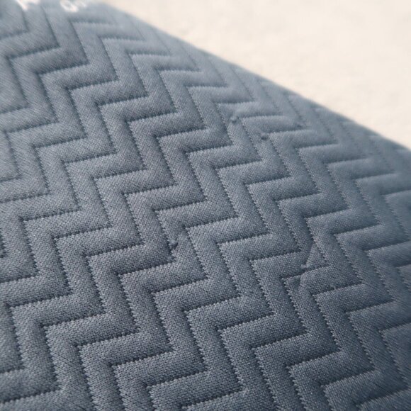 Adidas Jacket Women L Blue Textured Layer Jacket Full Zip Embroidery Golf Gym - Picture 11 of 16